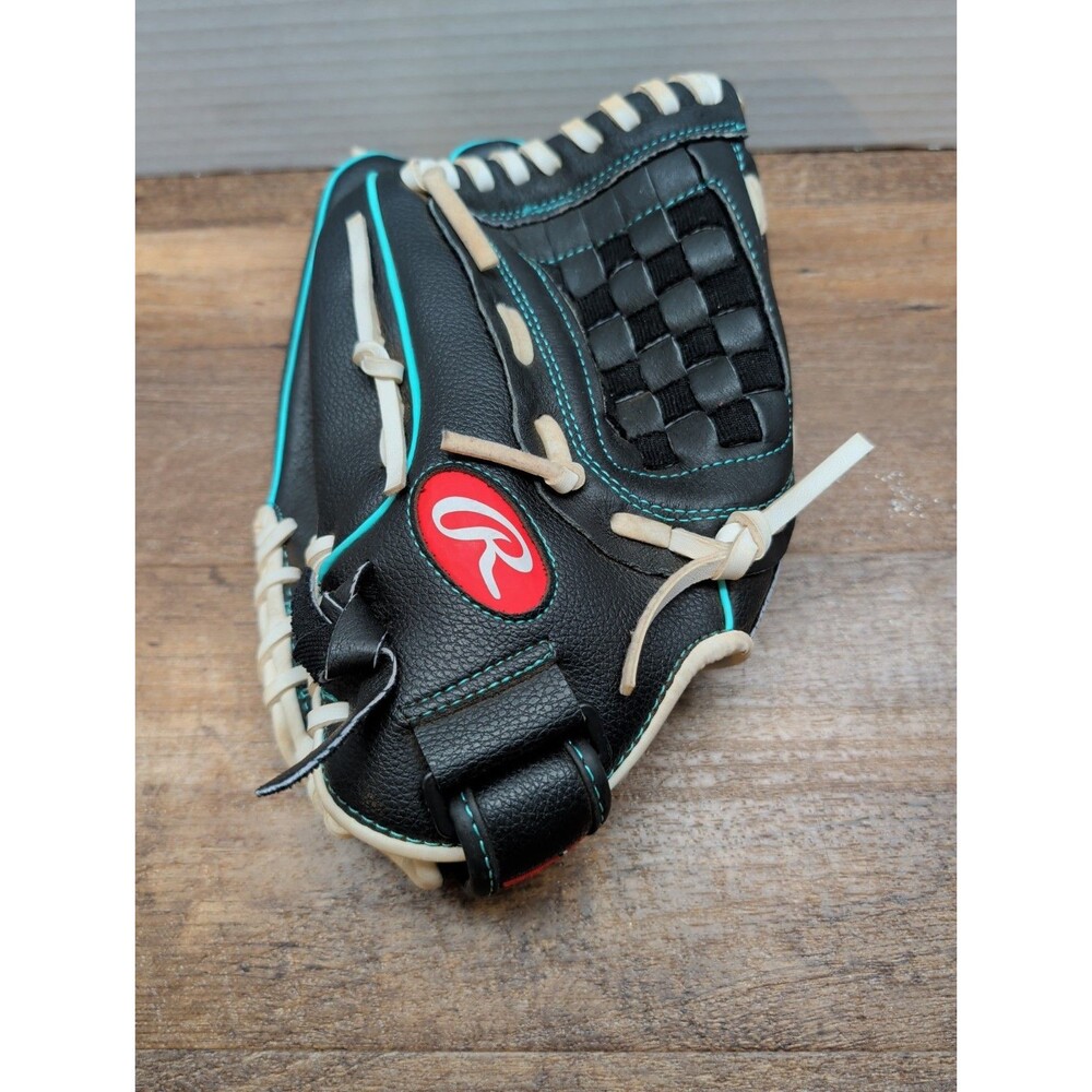 Rawlings New Fastpitch Softball Glove 11.5 In. Leather L Hand Throw WFP115MT RH